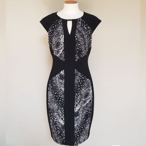 Cache Cap Sleeve Dress